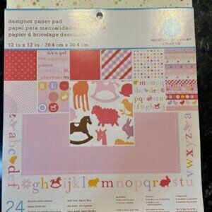 K&Company + Martha Stewart 12 x 12 Feminine Paper - No Longer Produced (56ct)